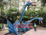 Lifelike Quetzalcoatlus Family Replicas