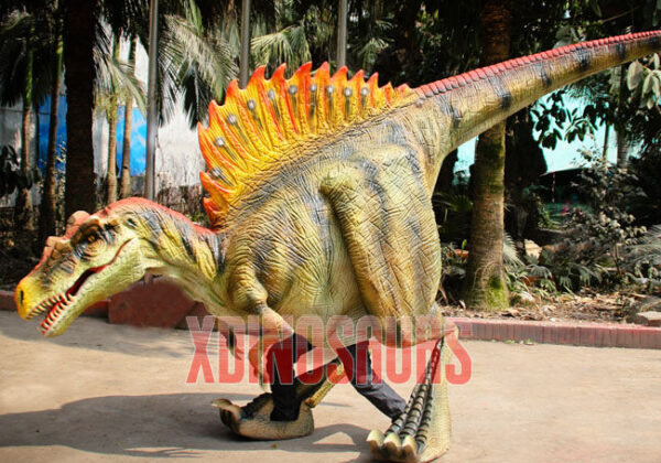 Lifelike Spinosaurus Suit