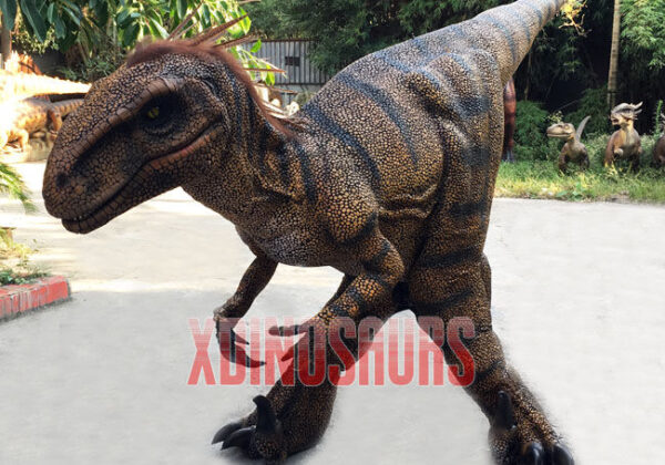 Lifelike Velociraptor Costume