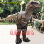 Lifelike Velociraptor Suit