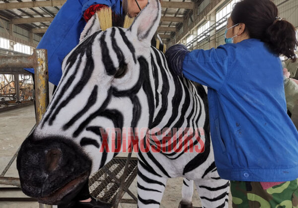 Manufacturing Animatronics Zebra