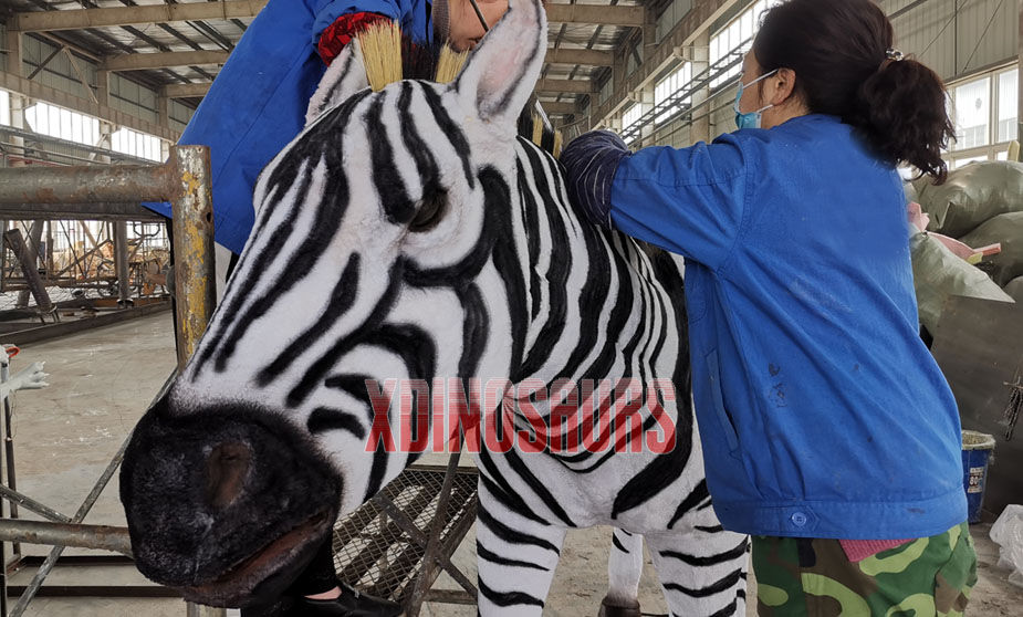 Manufacturing Animatronics Zebra