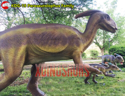 Parasaurolophus Family Models