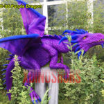 Purple Dragon Shoulder Prop