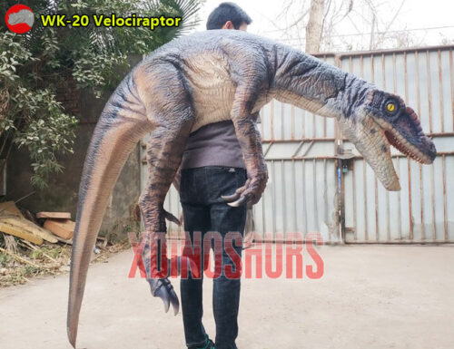 Real Raptor Shoulder Puppet