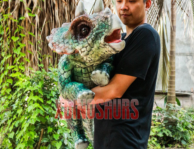 Baby Triceatops Puppet