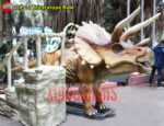 Triceratops Riding Robot