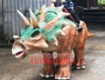 Amused Triceratops Ride