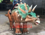 Amused Triceratops Ride