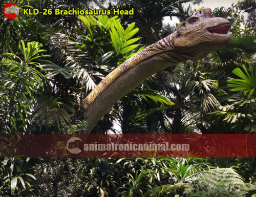 Animatronic Brachiosaurus Head