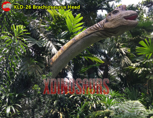 Animatronic Brachiosaurus Head