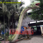 Animatronic Omeisaurus Head