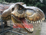 Big Trex Head Sculpture