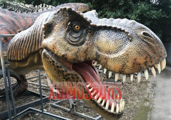 Big Trex Head Sculpture