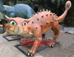 Cartoon Ankylosaurus Sculpture