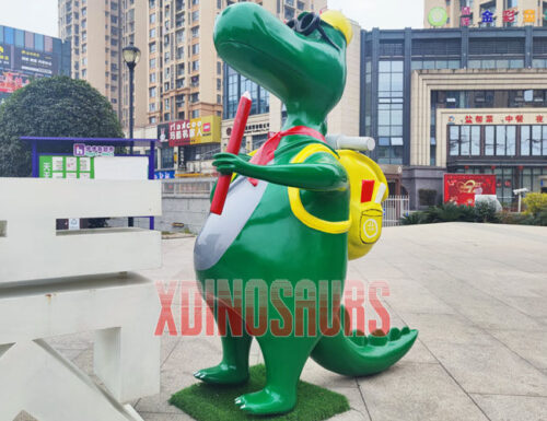 Cartoon Dino Statue