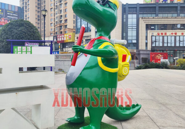 Cartoon Dino Statue