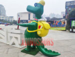 Cartoon Dino Statue