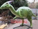 Cartoon Parasaurolophus Landscape