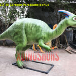 Cartoon Parasaurolophus Statue