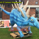 Cartoon Stegosaurus Sculpture