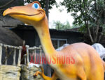 Cartoon Struthiomimus Statue