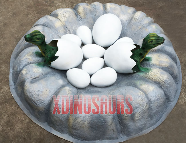 Fiberglass Dinosaur Egg Decorations