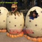 Dinosaur Eggshell Decorations