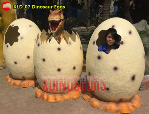 Dinosaur Eggshell Decorations