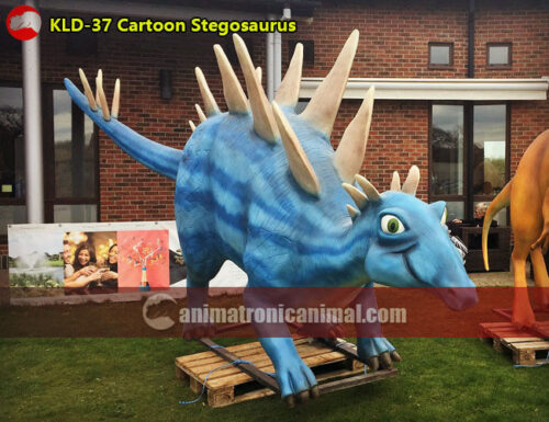 Fiberglass Cartoon Stegosaurus