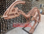 Fiberglass Parasaurolophus Fossil