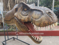 Fiberglass T-Rex Head Statue