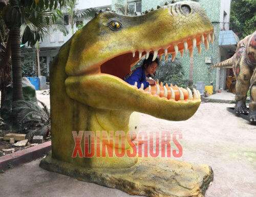 Fiberglass Trex Head Landscape