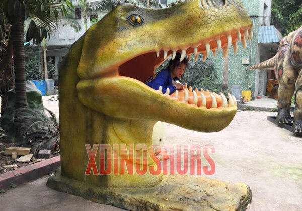 Fiberglass Trex Head Landscape