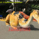 Iguanodon Landscape Statue