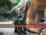 Interactive Brachiosaurus Ride