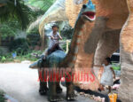 Interactive Brachiosaurus Ride