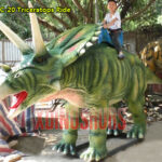 Interactive Triceratops Ride