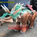 Interactive Triceratops Ride