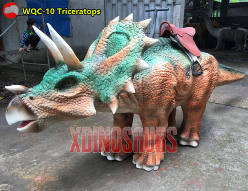 Interactive Triceratops Ride