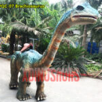 Moving Brachiosaurus Ride