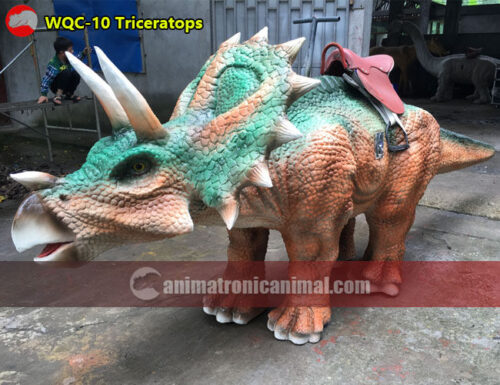 Moving Triceratops Model