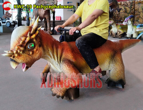 Pachycephalosaur Kids Car