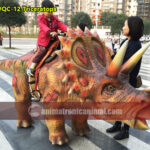 Riding Triceratops Equipment