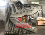 Trex Head Door Decorations