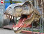 Trex Head Statue