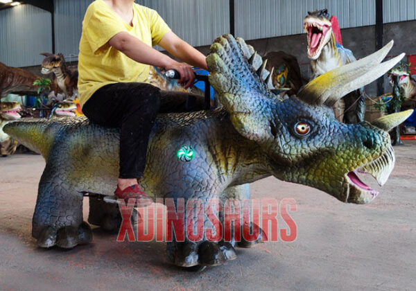 Triceratops Powered Car