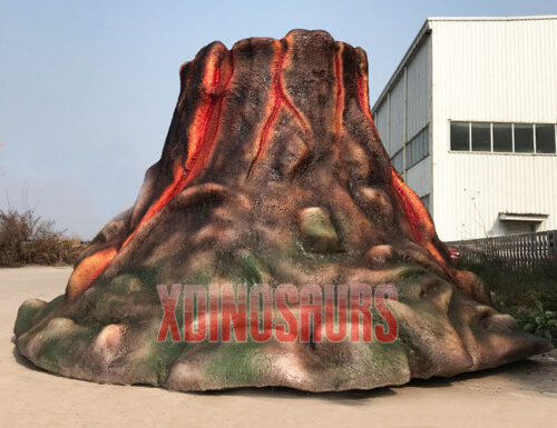 Volcano Statue Decoration