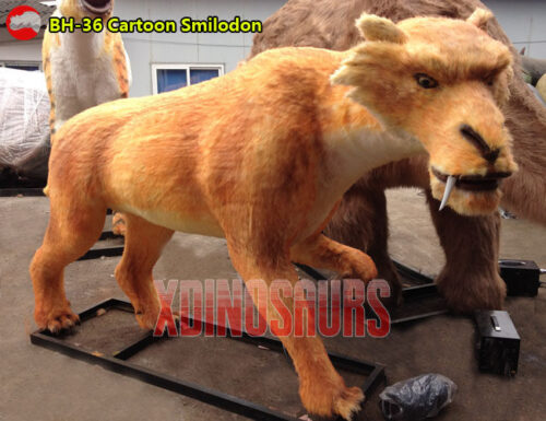 Animatronic Cartoon Smilodon