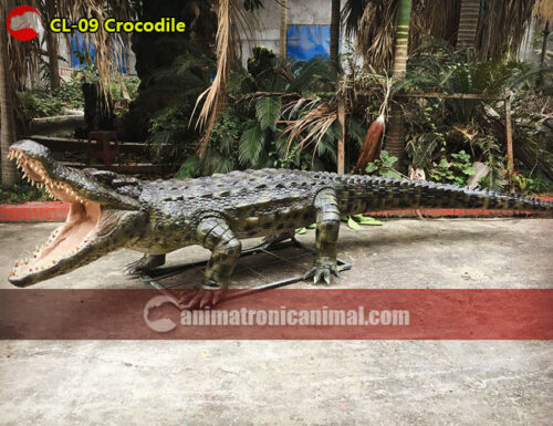 Animatronic Crocodile Model